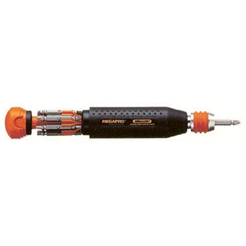 Product image for Cully 37150 MegaPro Quick Change Screwdriver: Phillips, Square, and Slotted