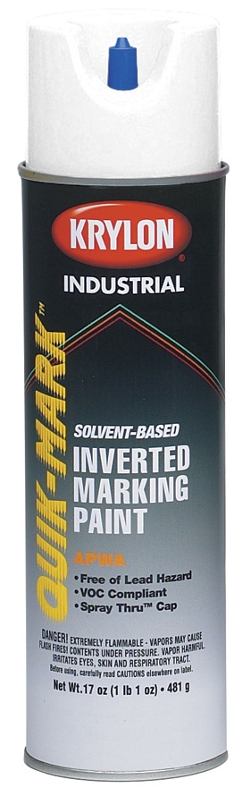 CULL 37469 INVERTED MARKING PAINT UTILITY WHITE APWA SOLVENT BASED