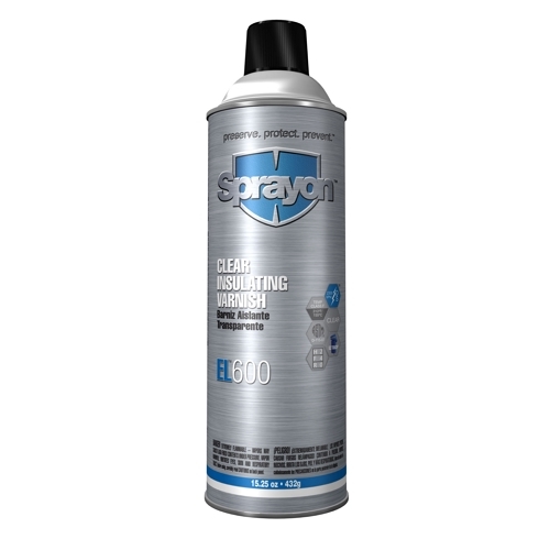 Product image for Cully 37520 Sprayon® Clear Insulating Varnish, 16 oz