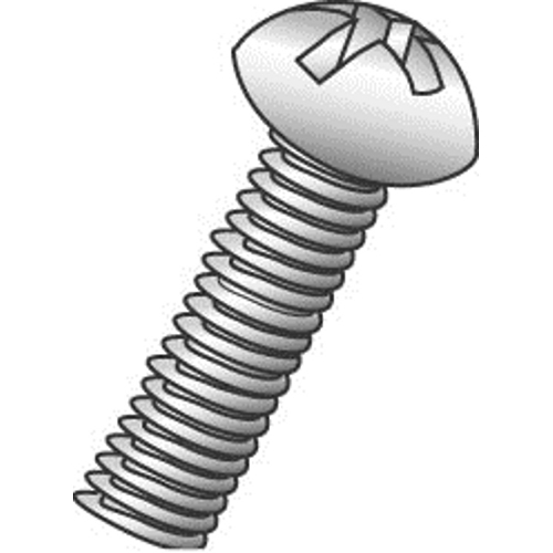 Product image for Cully 39532 10-32 Phillips/Slotted Round Head Machine Screw Kit, Zinc