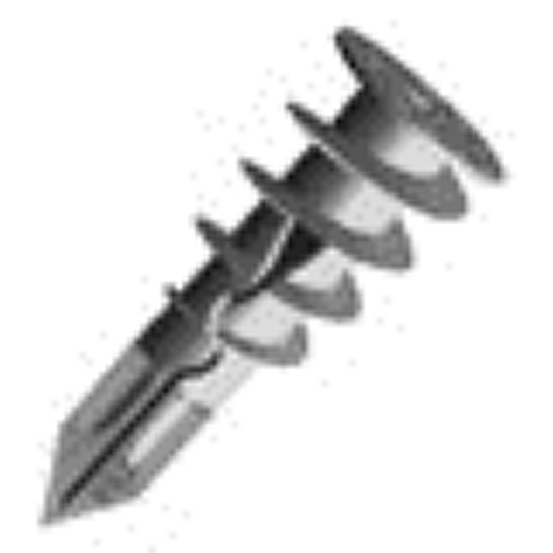 Product image for Cully 39933 #8 Phillips/Slotted SnapSkru Anchor Kit, SnapSkru Anchors (40), #8 x 1-1/2" (40)