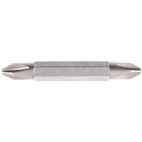 Product image for Cully 40004NP #1 & #2 Phillips Double Ended Replacement Bits, Nickel Plated (15-in-1)
