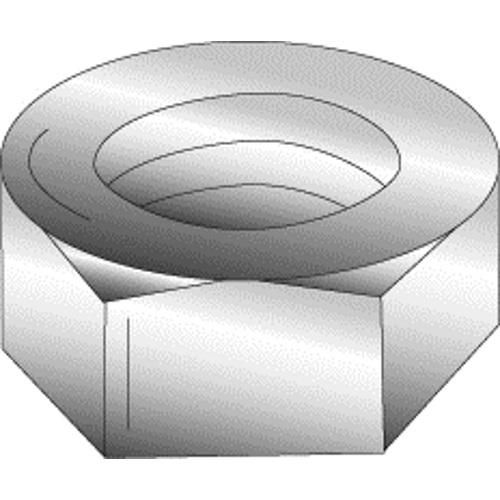 Product image for Cully 40135-6 3/8"-16 Hex Nuts, Zinc (250/jar)