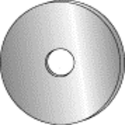 Product image for Cully 40733J 1/4 x 2" Fender Washers, Zinc