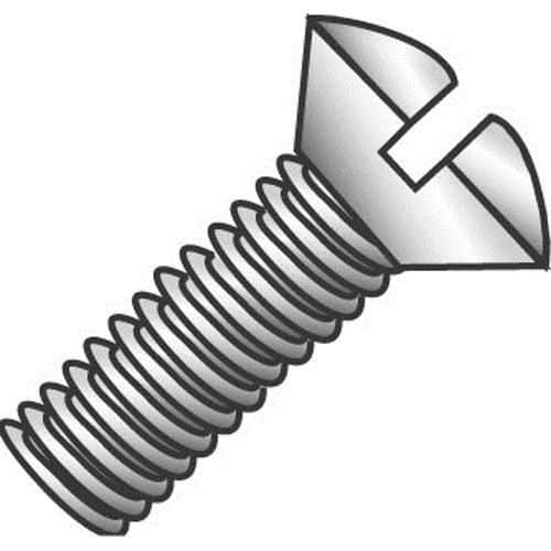 Product image for Cully 51107J 6-32 x 1/2" Wall Plate Screws, Oval Head, Light Almond