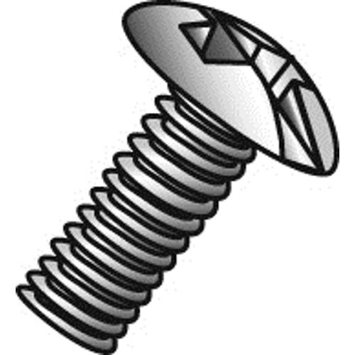Product image for Cully 52064 6-32 x 4" Machine Screws, Truss Head, Combo Phillips/Slotted, Zinc