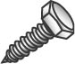 Product image for Cully 57824J 1/2 x 1-1/2" Lag Screw, Hex Head, Zinc Plated, Jar
