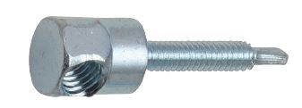 Product image for Cully 59674J 3/8-16  Horizontal Rod Hanger, Installs Horizontally Into The Bottom Of Steel Structures For Hanging Threaded Rod