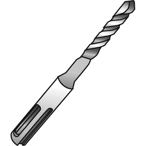 Product image for CUL 59980 3/16 x 4-1/4 SDS+CARBIDE