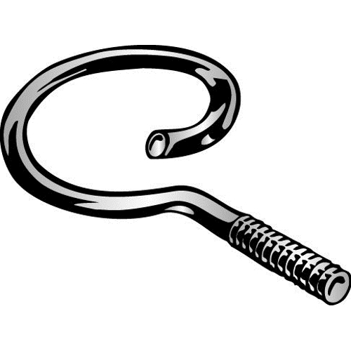 Minerallac 654R 4 Inch Diameter Zinc Plated Steel Beam Clamp Bridle