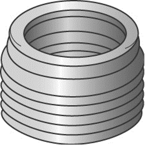 Product image for Cully 67456 1 x 3/4" Reducing Bushings, Zinc Plated