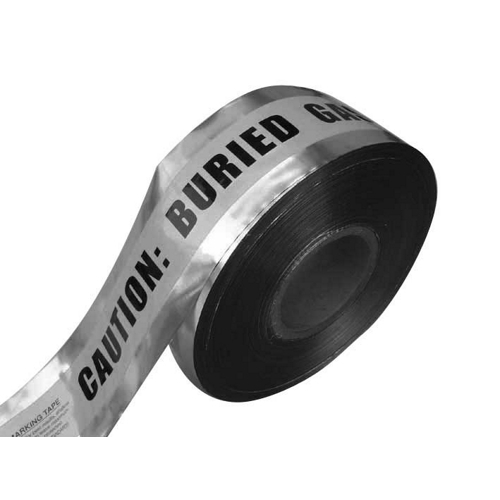 Product image for Cully 94606 3" x 1000' Non-Detectable "CAUTION: BURIED ELECTRIC LINE BELOW" Underground Burial Tape, Yellow with Black Lettering