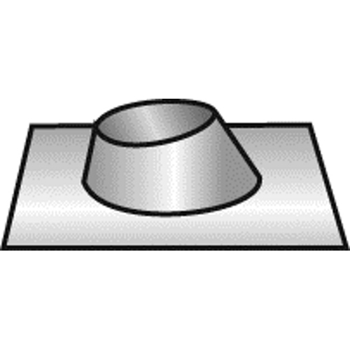 Product image for Cully 95014 4" Standard Roof Jacks Bath Vent, Pre-Galvanized