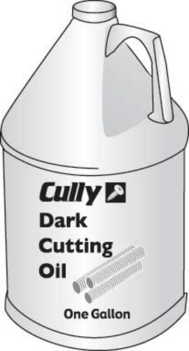 Product image for Cully 96035 Dark Cutting Oil For Ferrous Materials, 1 Gallon