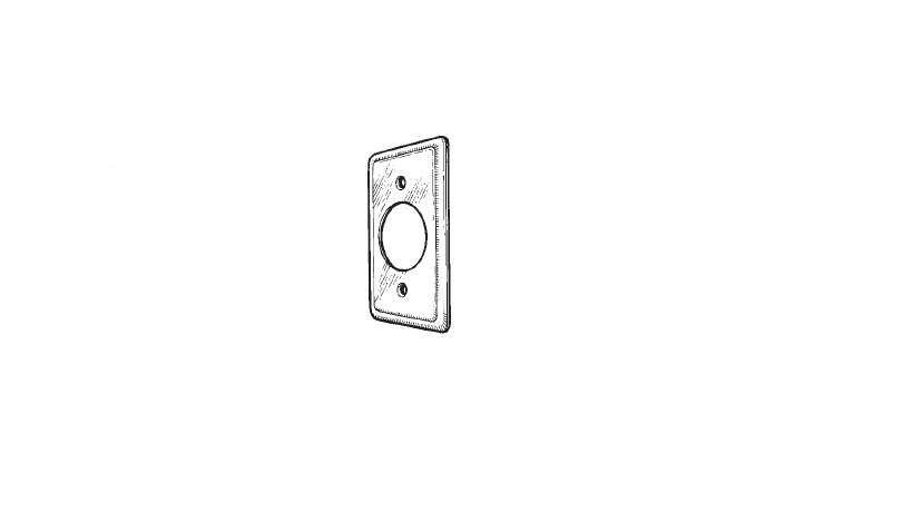 Mulberry; Electrical Box Cover; Single Receptacle; Material: Galvanized Steel; Size: 4-3/32 IN x 2-7/32 IN; Old Number: US; Universal Key Number: 58C5