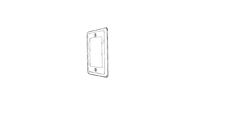 Mulberry; Electrical Box Cover; GFCI Receptacle; Material: Galvanized Steel; Size: 4-3/32 IN x 2-7/32 IN; Mounting: 3.281 IN Box; Old Number: UGFI
