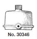 Mulberry; Slip Fitter; Material: Cast Aluminum; Connection: 1/2 IN Nipple