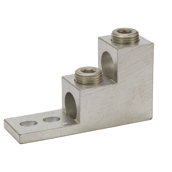 One NEW TWO-CONDUCTOR CMC DLA 350-1 MECHANICAL LUG 6-350 KCMIL 