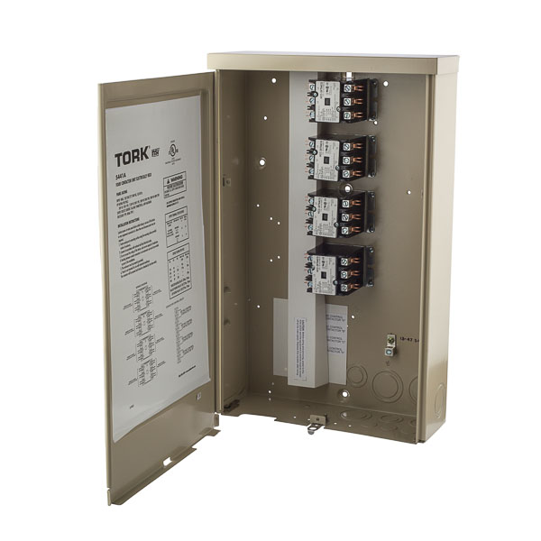 Increased amperage and voltage switching 40 amp contactor. 3PST. cULus listed