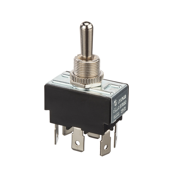 Toggle Switch Bat On/Off/On Dpdt .250 Quickconnect