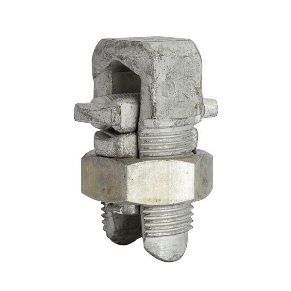 Aluminum Dual-Rated Split Bolt 6 STR - 4/0 STR Aluminum Dual-Rated Split bolts are made from tin-plated aluminum. UL-486B listed for aluminum and copper conductor combinations.