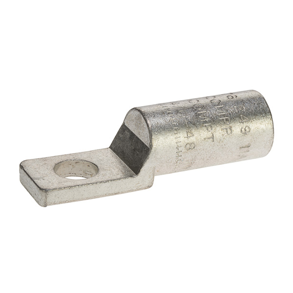 Cast Aluminum Meter Socket Lug 4/0 AWG - 1/2 Bolt Made of dead-soft EC grade aluminum. 840 common dies- one die installs on all sizes. For aluminum or copper conductors. Pre-filled with oxide inhibitor. Installing dies (color red): .840, 18, 324, TX, 76, 11A, 249.