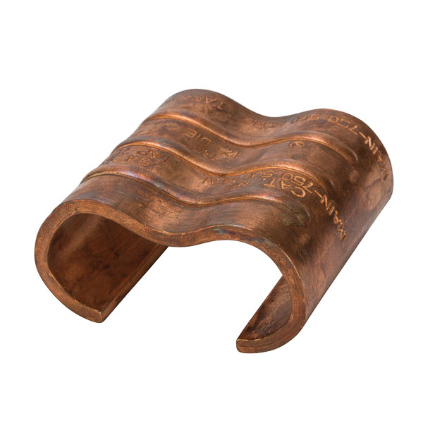 Heavy Duty Copper C Tap Grounding Connector for 750 to 500 MCM APPLICATIONS: Copper 