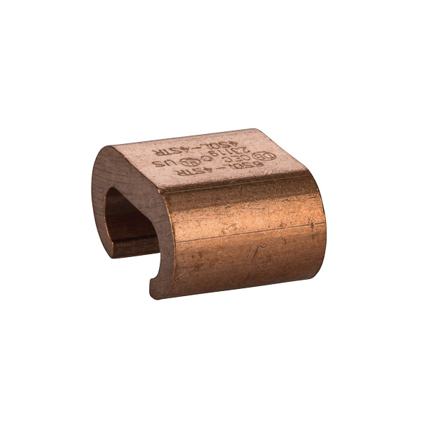Heavy Duty Copper C Tap Grounding Connector for 6 to 4 AWG Run - 6-6 AWG Tap APPLICATIONS: Copper 