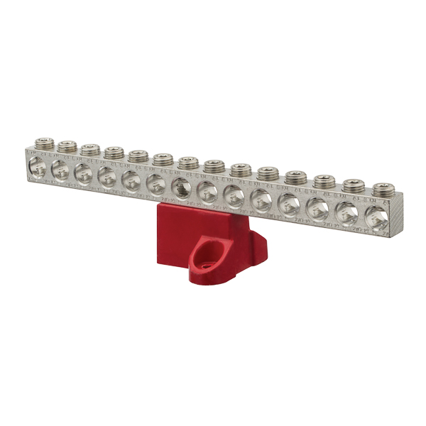 Product image for NSI GBA20-14 Ground Bar AL 20 Circu