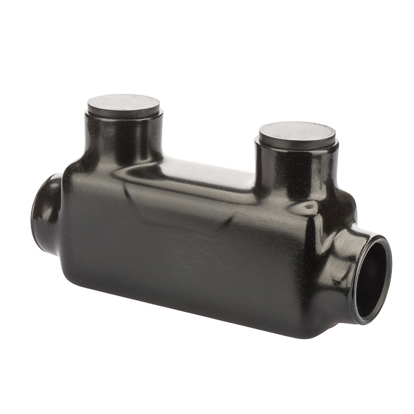 600MCM -6 AWG Polaris InsulatedIn-Line SpliceConnector Polaris Insulated In-Line Splice Connectors are suitable for connecting two wires. Abrasion and chemical resistant. UV rated. Will not support combustion. Cold temperature rated to -45 degrees Celsius. Dual rated for use with copper and/or aluminum cables. 600 volts. Not recommended for fine-stranded, flexible wire (see Polaris Grey Series).