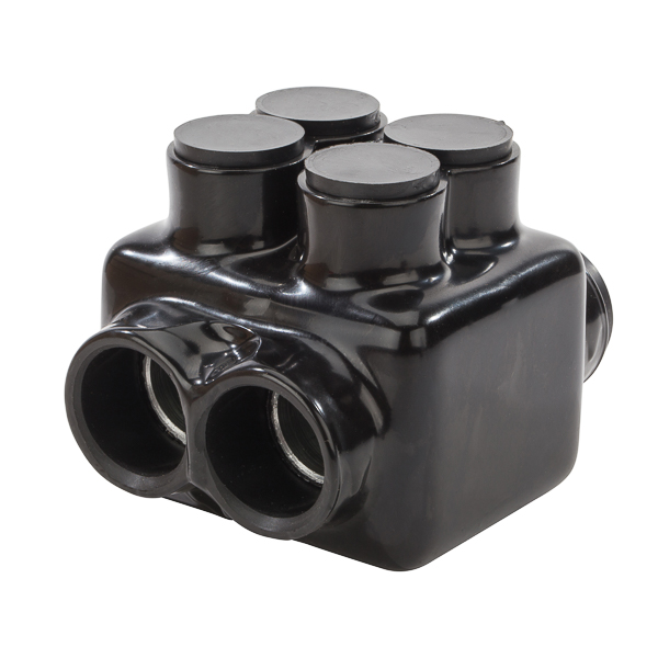 750-250 MCMPolaris Insulated Tap Connector- Dual Sided Entry (Heavy Duty) Polaris Insul-Tap Connectors are suitable for connecting two wires. Abrasion and chemical resistant. UV rated. Will not support combustion. Cold temperature rated to -45 degrees Celsius. Dual rated for use with copper and/or aluminum cables. 600 volts. Not recommended for fine-stranded, flexible wire (see Polaris Grey Series).