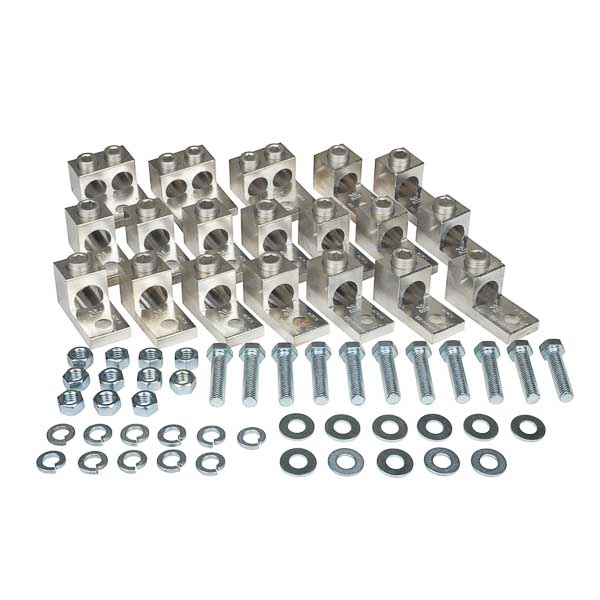 Transformer Lug Kit KVA Size (400-500 3 ø) Transformer Lug Kit contains terminal lugs that are dual rated for use with both copper and aluminum cables.