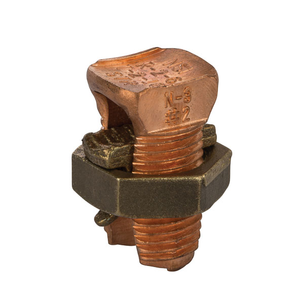 Product image for NSI N-2 2 AWG Copper 2-Conductor Split Bolt Connector
