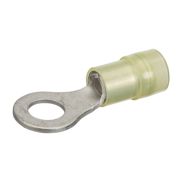 16-14 AWG Nylon Insulated Ring #10 Stud, Bulk