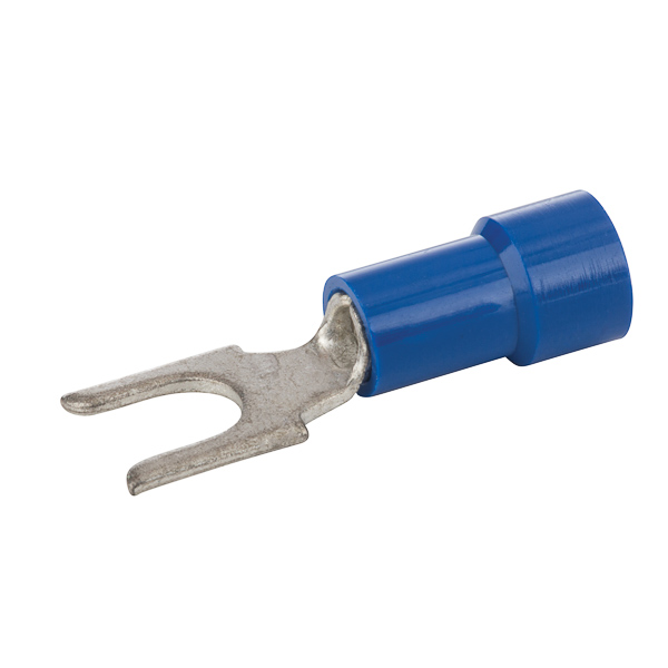 16-14 AWG Vinyl Insulated Block Spade, Bulk