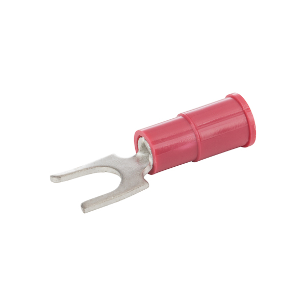 22-18 AWG Vinyl Insulated Block Spade, Bulk