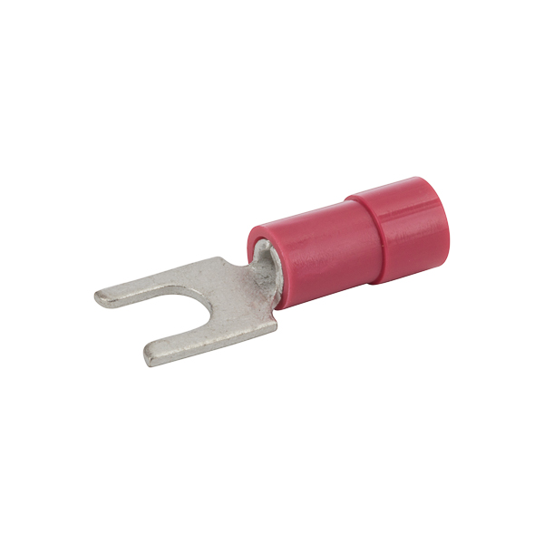 22-18 AWG Vinyl Insulated Spade #6 Stud, Bulk