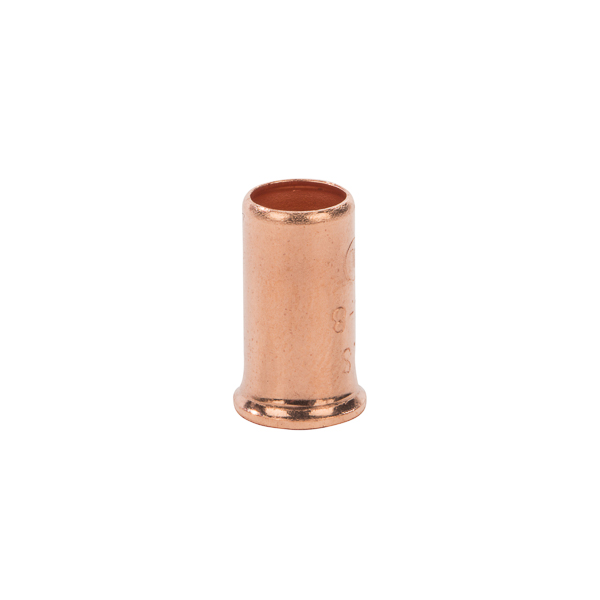 18-8 AWG copper crimp sleeve wire connectors are strong wire connectors that are especially suited for branch circuitry as well as applications that are subject to vibration.100 Count