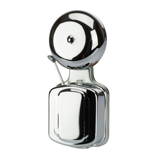 Tork Light Duty and General Purpose Bell APPLICATIONS: Designed to operate on either bell ringing transformers or batteries. Non-adjustable sound. FEATURES: DESCRIPTION: 2 1/2