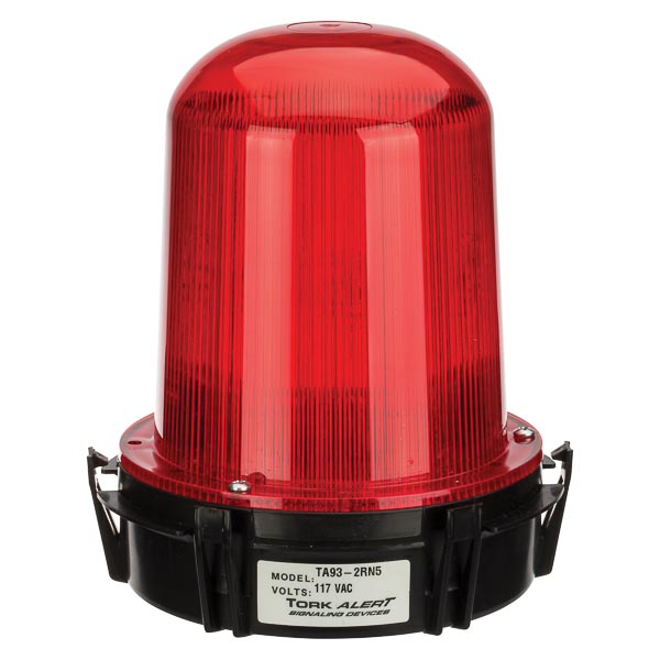 Tork Midi-Strobe Industrial Warning Light- Red APPLICATIONS: 1/2