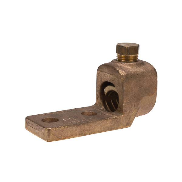 Cast Bronze Terminal Lug 1000 - 750 MCM Copper Terminal Lugs are made of high copper alloy. They are used for joining a wide range of cables or terminal blocks.