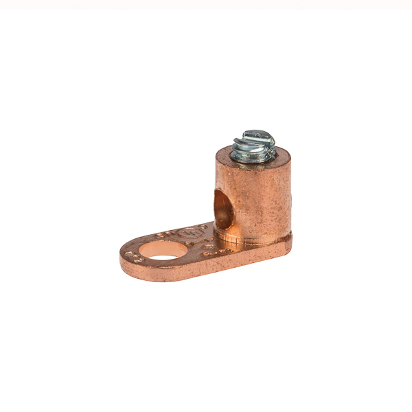 Copper Terminal Lug 8 - 14 AWG Copper Terminal Lugs are made of high copper alloy. They are used for joining a wide range of cables or terminal blocks.