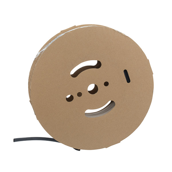 .312/ .156 Easy-Splice Thin Wall Tubing 200 Foot Spool Flexible flame-retardant, thin wall, general purpose heat shrinkable polyolefin tubing has a 2:1 shrink ratio. Used for electrical insulation, wire harness bundling, wire jacket marking and color coding, it also splices and makes functional terminations. Available in black, white, red, green, blue and clear. Standard packaging is either 6