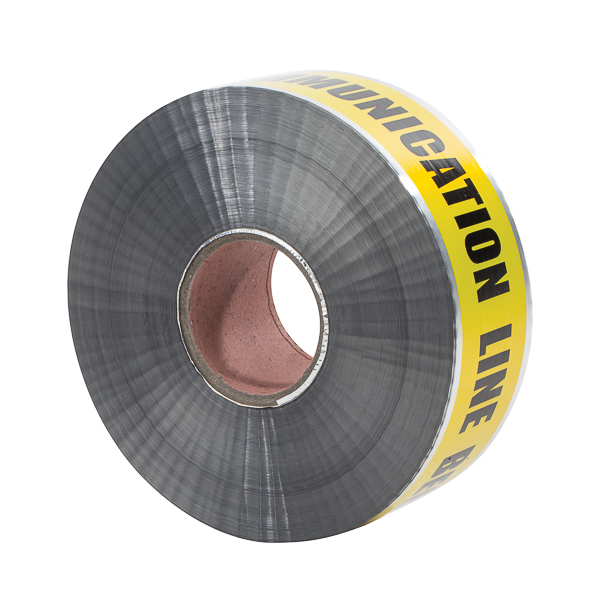 Caution Buried Communication Line Below - Detectable Tape - 3