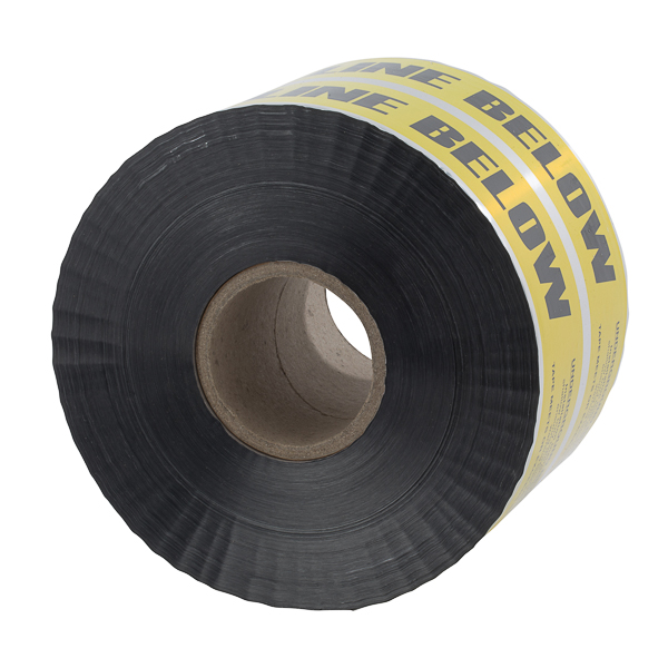 Caution Buried Electric Line Below - Detectable Tape - 6