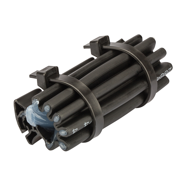 Easy-Splice Wrap Around Gel Splice Kit - #4/0 - 14 AWG - 4 Inch Easy-Splice wrap-around gel splice closure sleeves quickly insulate and seal buried electrical connections rated up to 1,000 volts. Engineered to handle direct burial and manhole applications, these splice enclosure sleeves are equally well suited for insulation and jacket repair. Simply wrap and snap the sleeve on any cable in the use range. The sealant gel in the sleeve seals on contact. The splice closure sleeve can be applied on all common compression connectors and low voltage cables, as well as in-line mechanical connectors. Qualified to ANSI C119.1-1986 for underground splicing. A minimum seal length is required on each side of the connector opening or jacket damage. Use this guideline for minimum seal distance: WAGS-4/0 Series: 1.50