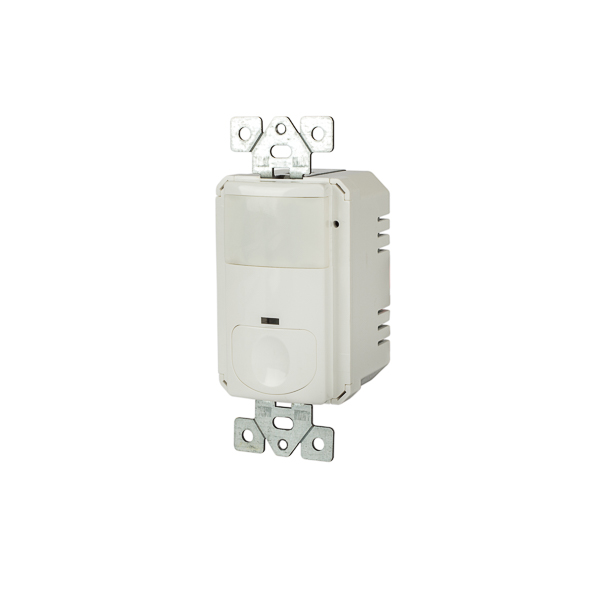 PIR Wall Switch Occupancy Sensor Vacancy, Requires Nuetral Option 1000W-1800W 120/230/277V