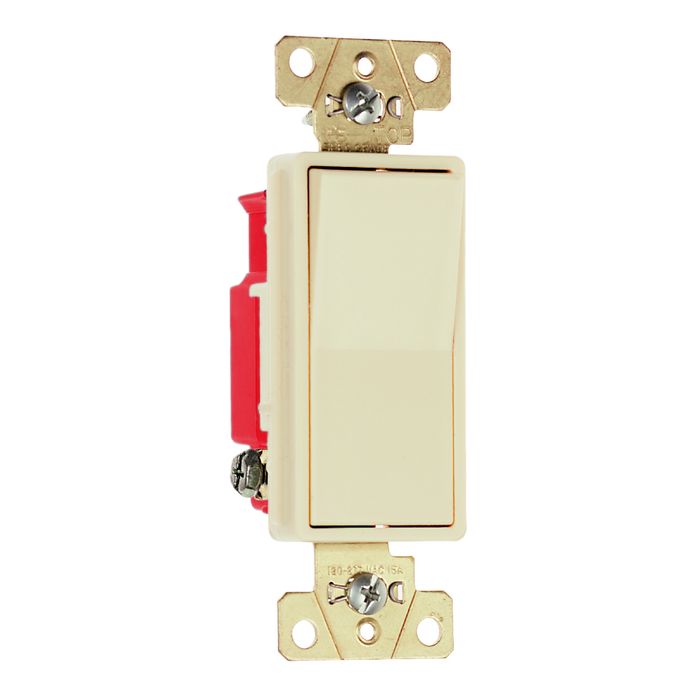 P&S 2621I DECORATOR SWITCH 1P 20A 120/277V GROUNDED Gordon