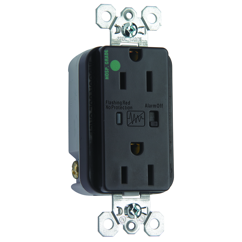 P&S 8200SP HOSPITAL GRADE TVSS RECEPTACLE 15A 125V RANDY Gordon