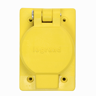 Product image for Pass & Seymour 6800 Locking Receptacle Cover 30A